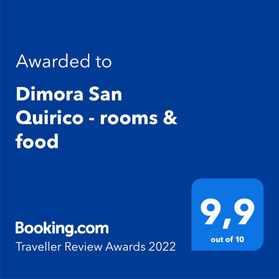 Dimora San Quirico - Rooms & Food Marinelli Extérieur photo